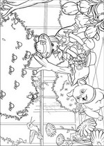 coloring page Barbie Thumbelina